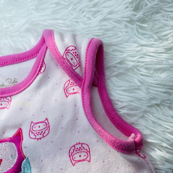 Baby Girl Pink Owl Romper | 6-9 months - Picture 3 of 7